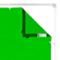 Bespannung 12'x12' - Chromakey Green