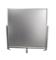 Shiny Board, silver matte/glossy 100 x 100 cm