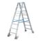 ladder 235 cm - standing step - rolling